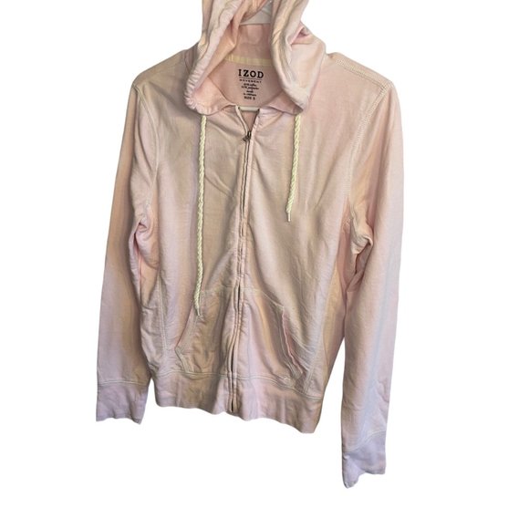 Izod Movement Light Pink Zip Up Hoodie Jacket women's S - Picture 2 of 12